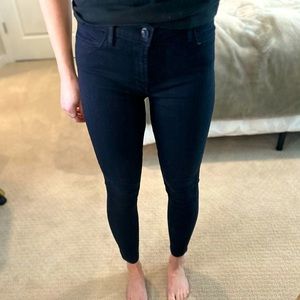 J Brand Super Skinny Veil Black Jeans